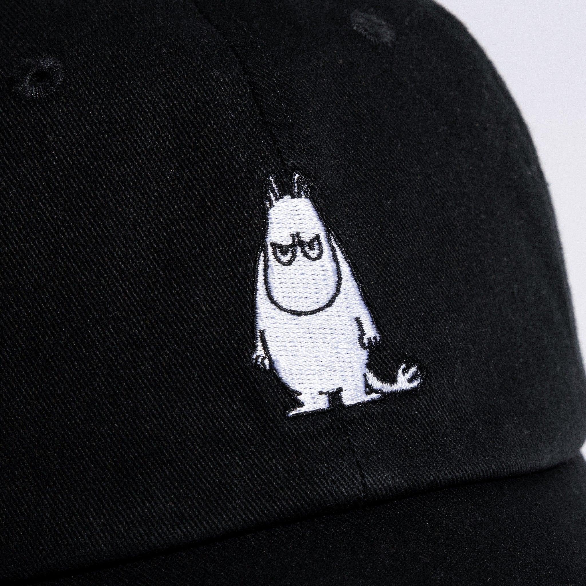 Grumpy Moomintroll Dad Cap Adult - Black - ROODS PROJECT