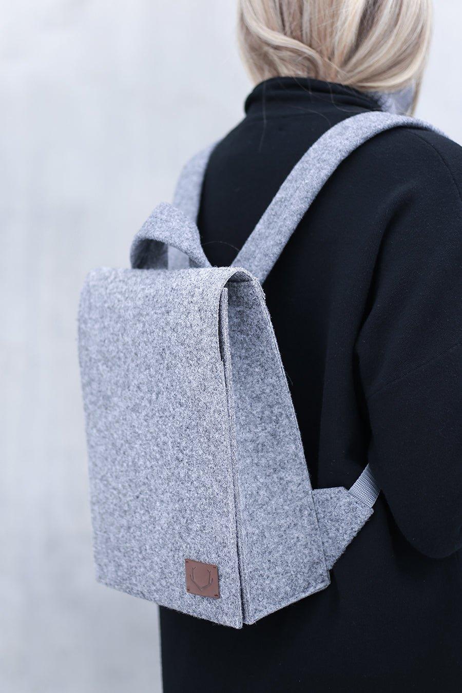 Lund Mini Backpack - Grey - ROODS PROJECT