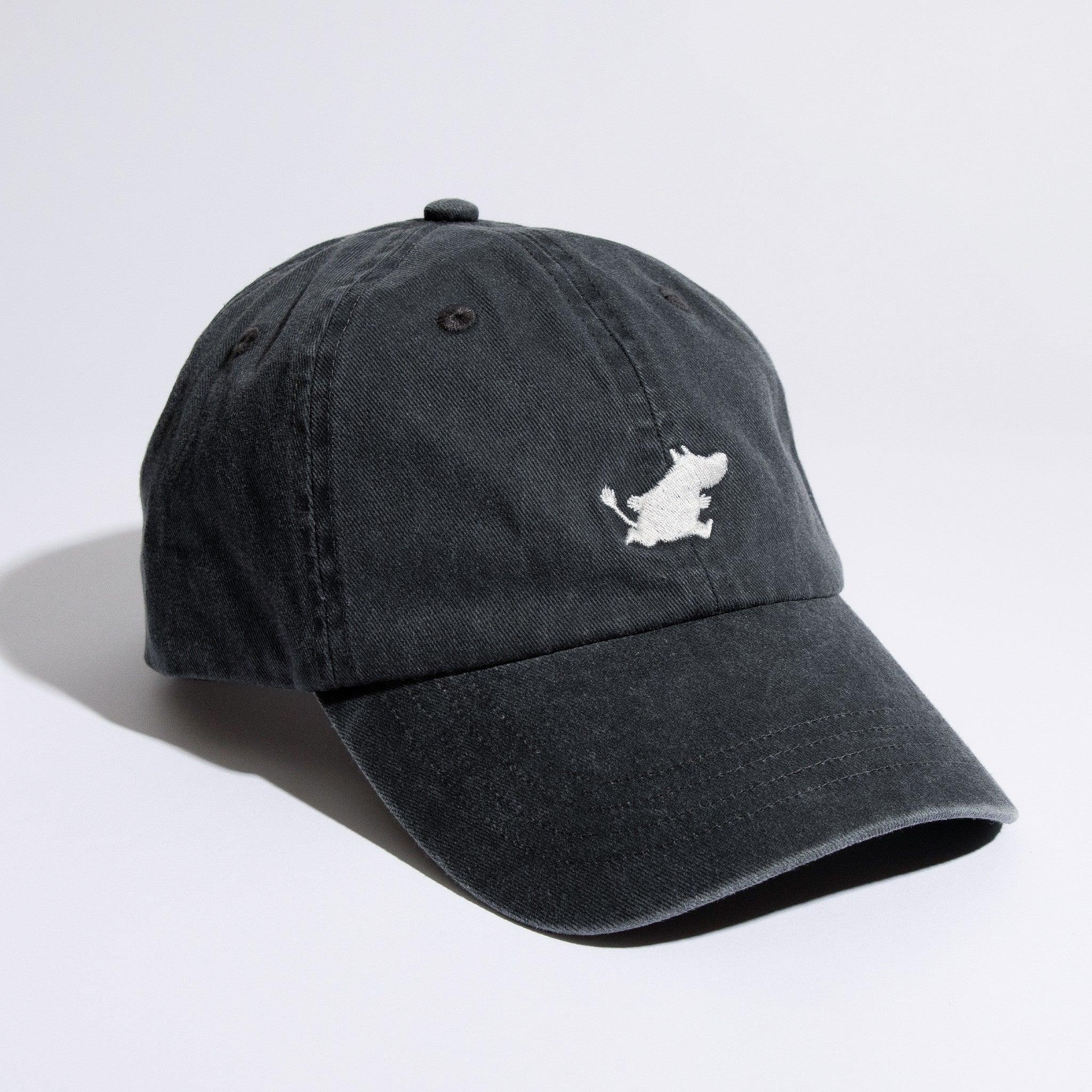 Moomin Classics Denim Dad Cap - Dark Grey - ROODS PROJECT