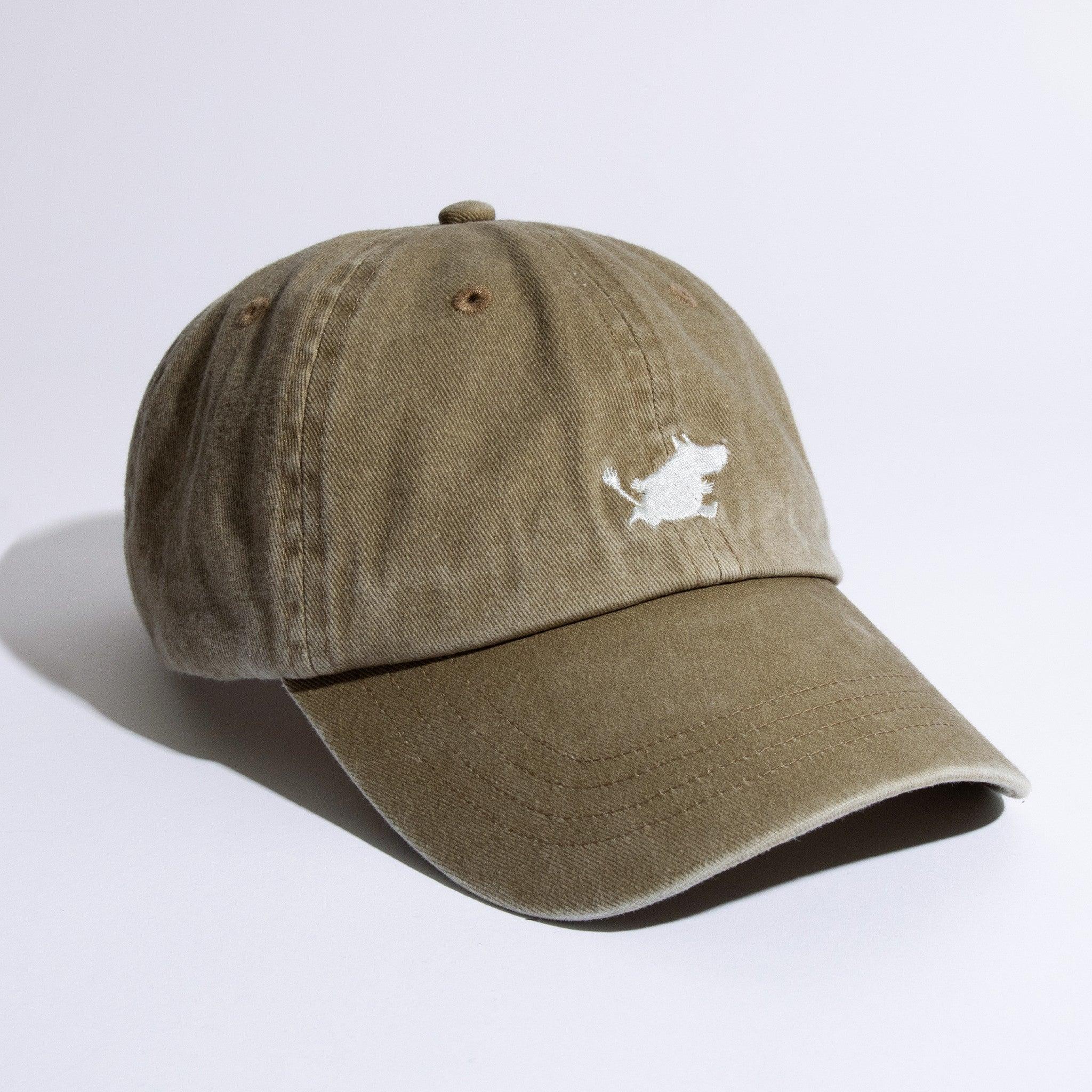 Moomin Classics Denim Dad Cap - Khaki - ROODS PROJECT