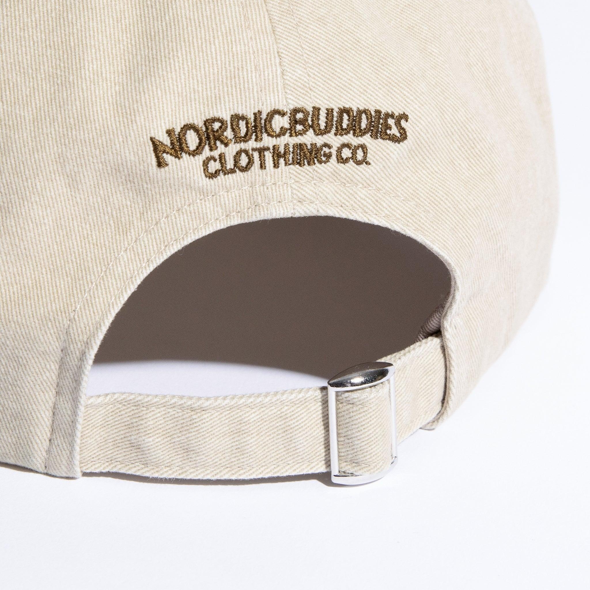 Moomin Washed Denim Adult Cap - Denim Beige - ROODS PROJECT
