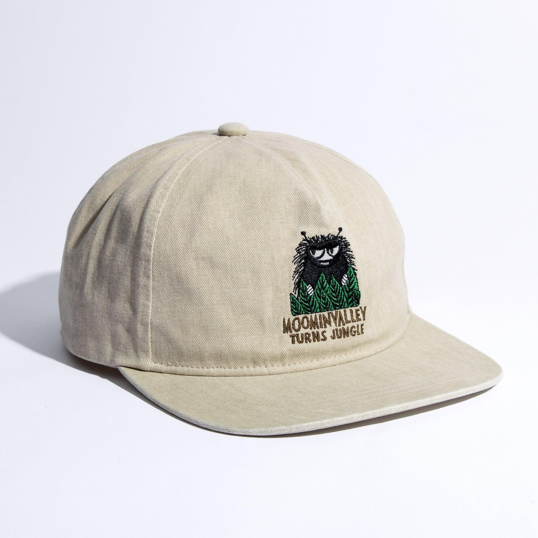 Moomin Washed Denim Adult Cap - Denim Beige - ROODS PROJECT