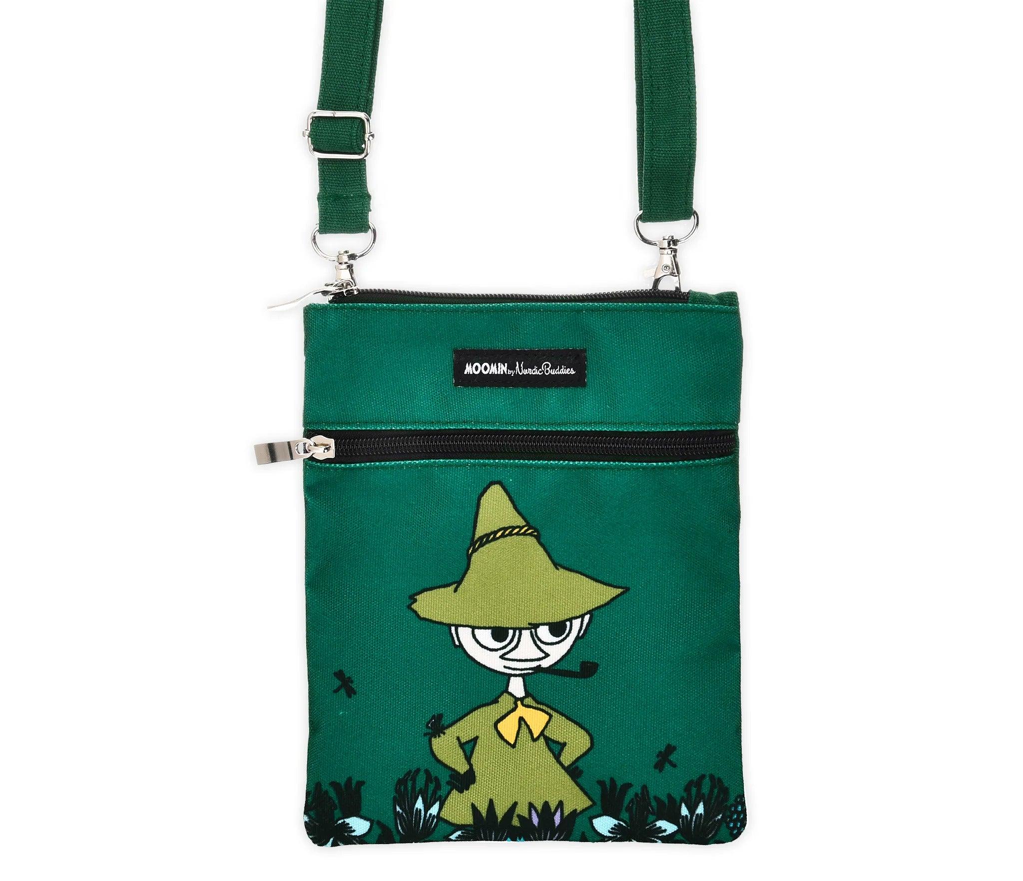 Snufkin's Thoughts Neck Bag - Dark Green