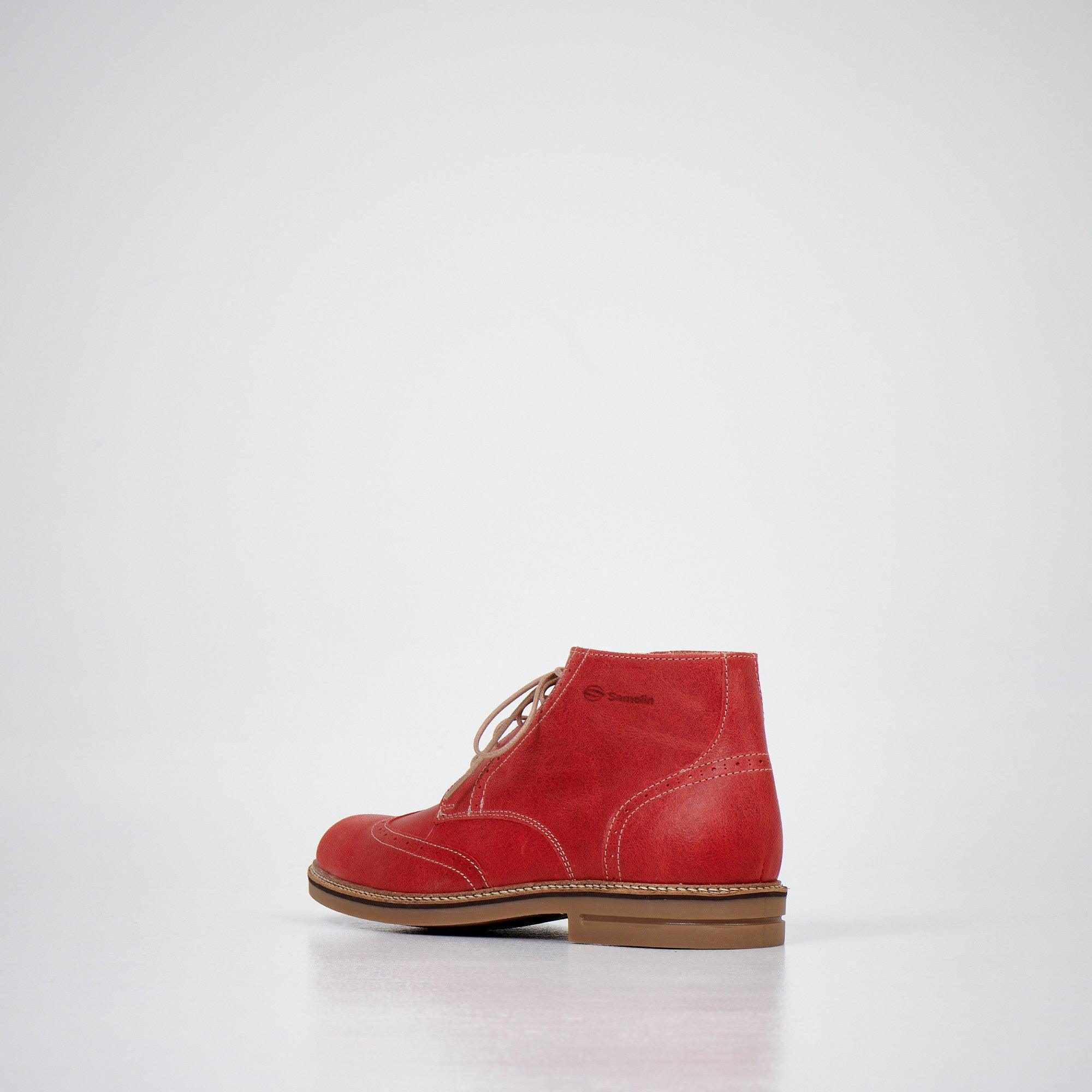 Red Ankle Boots 424 - ROODS PROJECT