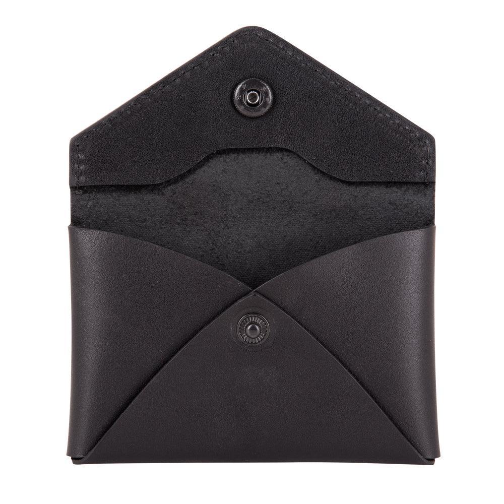 Small Envelope Wallet - Black - ROODS PROJECT