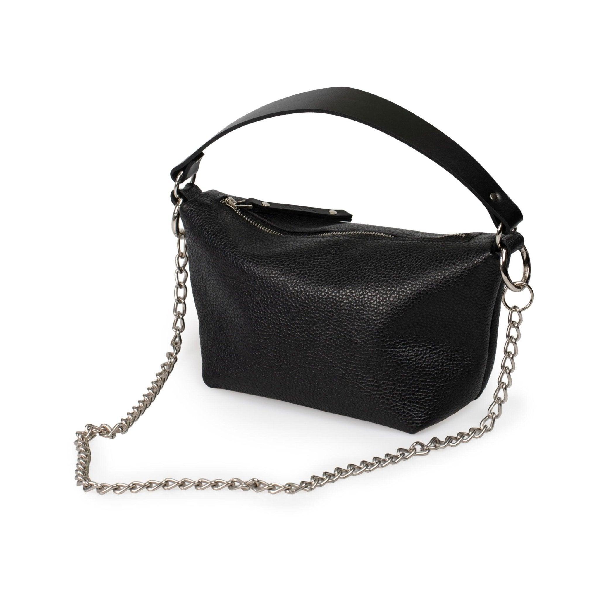 Soft Leather Baguette Handbag Selena - ROODS PROJECT