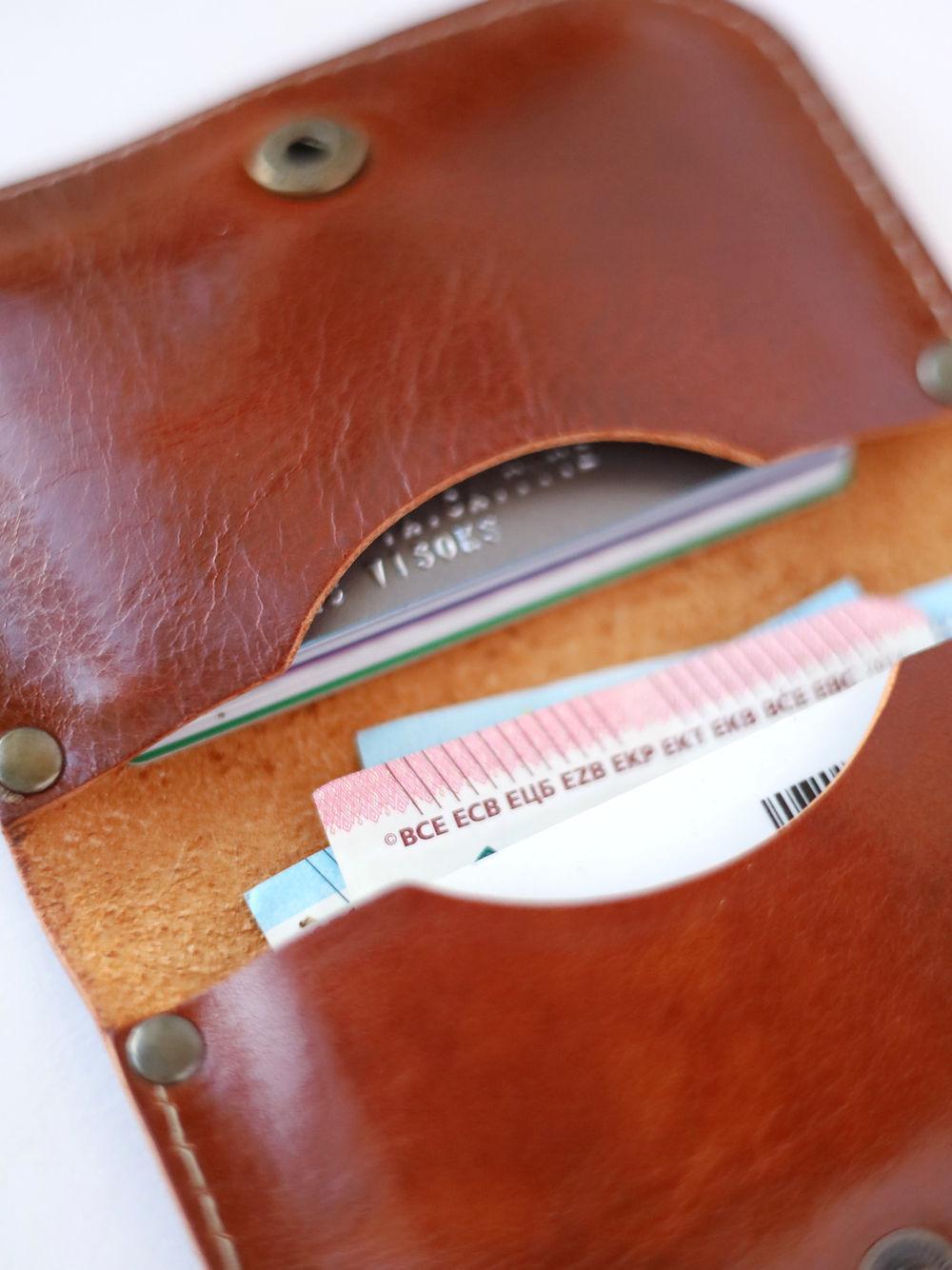 SUNDAY Wallet - Shiny Ginger - ROODS PROJECT