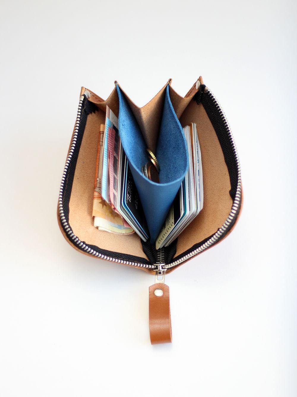 WEDNESDAY Wallet - Caramel - ROODS PROJECT