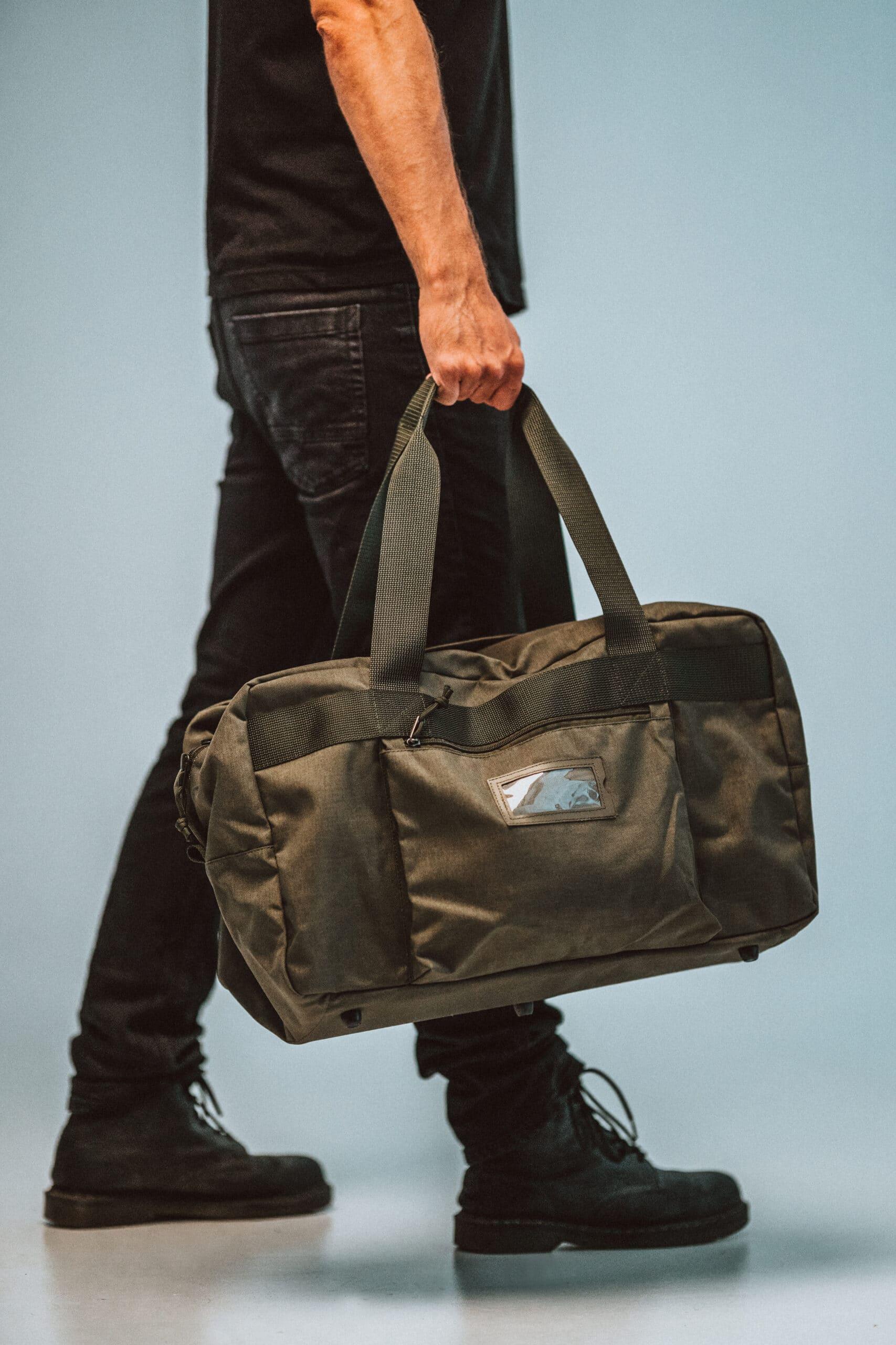 Travel Bag 008 - Military Green - ROODS PROJECT